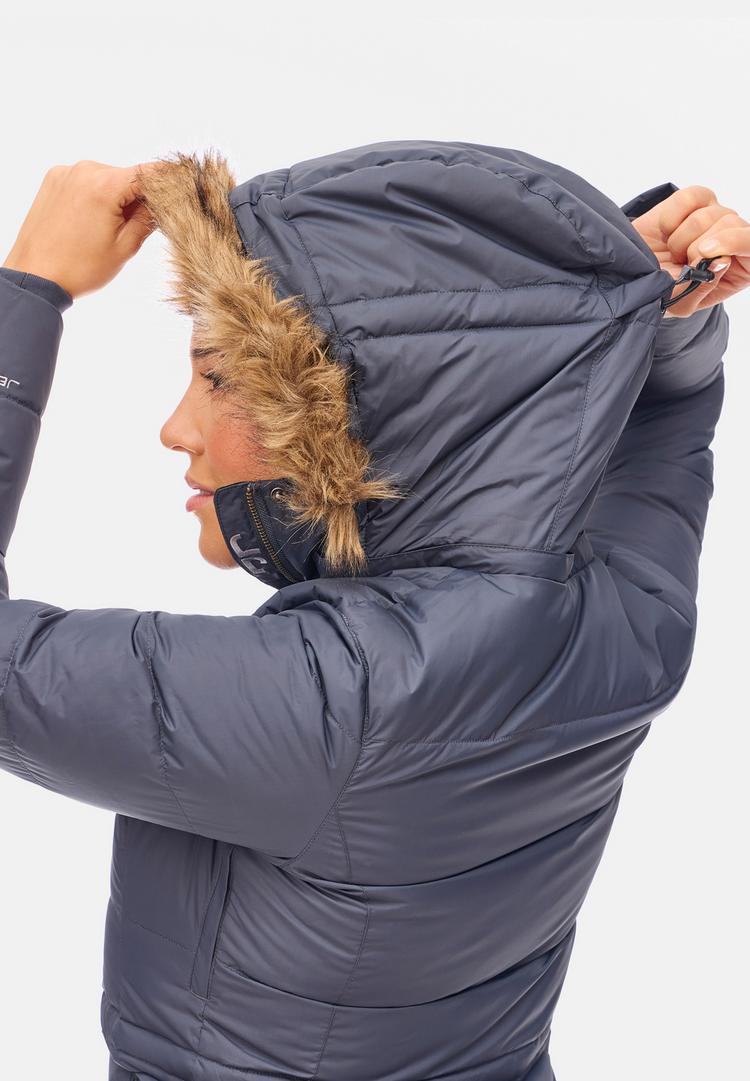 Jeff Green Jeff Green Fely Daunenmantel Damen - Dark Grey - 6 | SportScheck