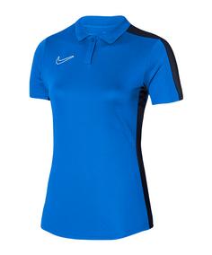 Nike Academy 23 Poloshirt Damen Poloshirt Damen dunkelblaublauweiss