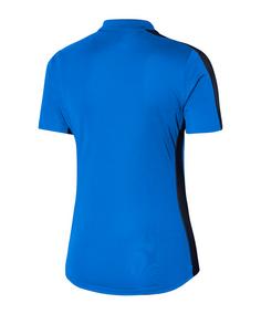 Rückansicht von Nike Academy 23 Poloshirt Damen Poloshirt Damen dunkelblaublauweiss