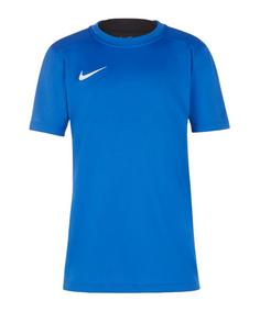 Nike Team Court Trikot Kids Fußballtrikot Kinder blauschwarz