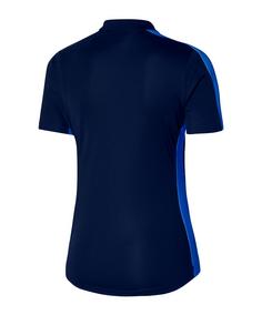 Rückansicht von Nike Academy 23 Poloshirt Damen Poloshirt Damen blaublauweiss