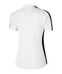 Rückansicht von Nike Academy 23 Poloshirt Damen Poloshirt Damen weissschwarzschwarz