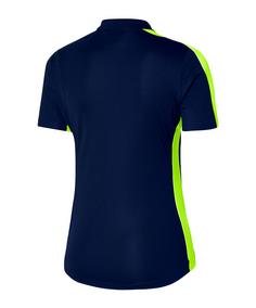 Rückansicht von Nike Academy 23 Poloshirt Damen Poloshirt Damen blaugelb