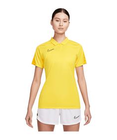 Nike Academy 23 Poloshirt Damen Poloshirt Damen gelbgoldschwarz