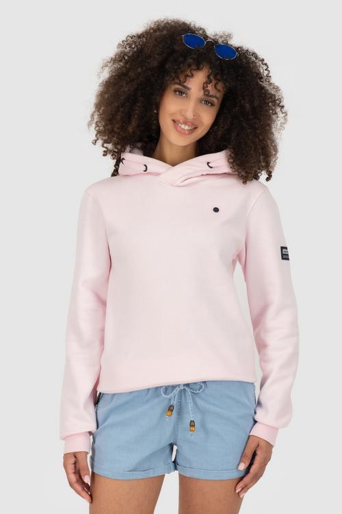 Rückansicht von ALIFE AND KICKIN SarinaAK A Sweatshirt Damen quiet quartz melange