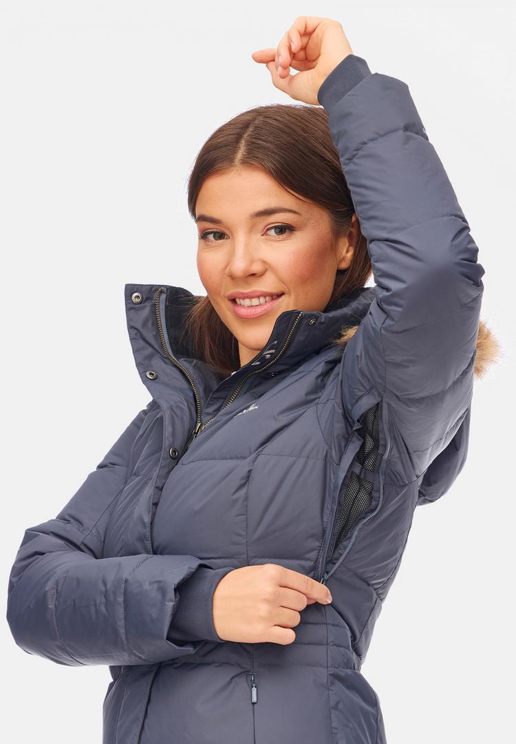 Jeff Green Jeff Green Fely Daunenmantel Damen - Dark Grey - 8 | SportScheck