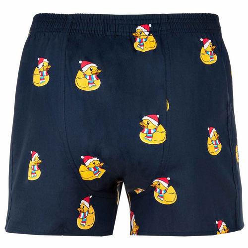 Rückansicht von HAPPY SHORTS Web-Boxershorts Boxershorts Herren Duck