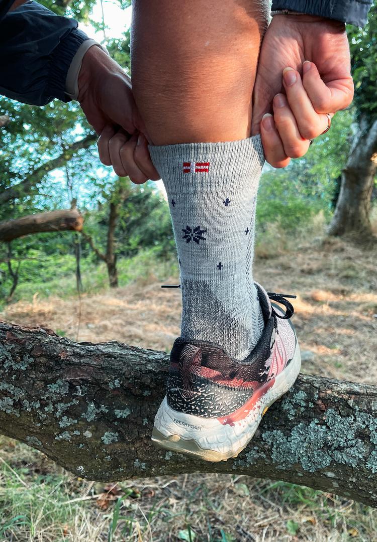 DANISH ENDURANCE DANISH ENDURANCE Hiking Classic Socken - navy/red/light grey - 0 | SportScheck