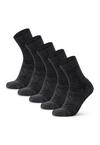 DANISH ENDURANCE Merino Hiking Light Socken - dark grey