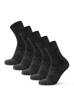 DANISH ENDURANCE Merino Hiking Light Wandersocken dark grey