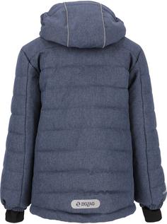 Rückansicht von ZigZag Nino Skijacke Kinder 2002 Navy