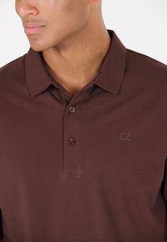 Rückansicht von Cruz Harrold Poloshirt Herren 5094 Deep Mahogany