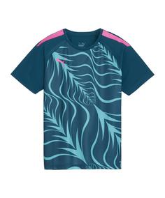 PUMA individualLIGA Graphic Trikot Kids Funktionsshirt Kinder gruenpink