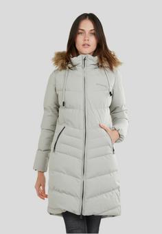 Rückansicht von FUNDANGO Puppis Padded Winterjacke Damen grey