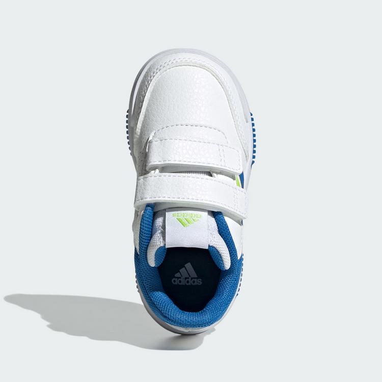 adidas adidas Tensaur Hook and Loop Schuh Sneaker Kinder - Cloud White / Bright Royal / Solar Slime - 1 | SportScheck