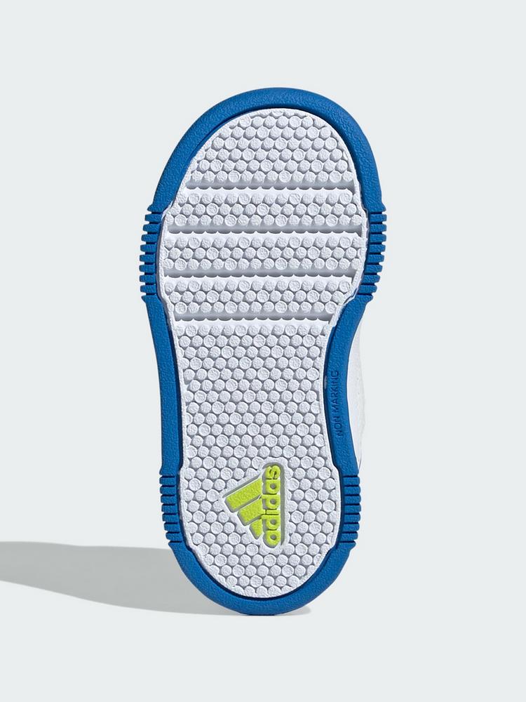 adidas adidas Tensaur Hook and Loop Schuh Sneaker Kinder - Cloud White / Bright Royal / Solar Slime - 2 | SportScheck