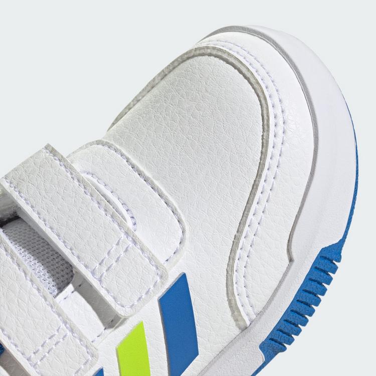 adidas adidas Tensaur Hook and Loop Schuh Sneaker Kinder - Cloud White / Bright Royal / Solar Slime - 6 | SportScheck