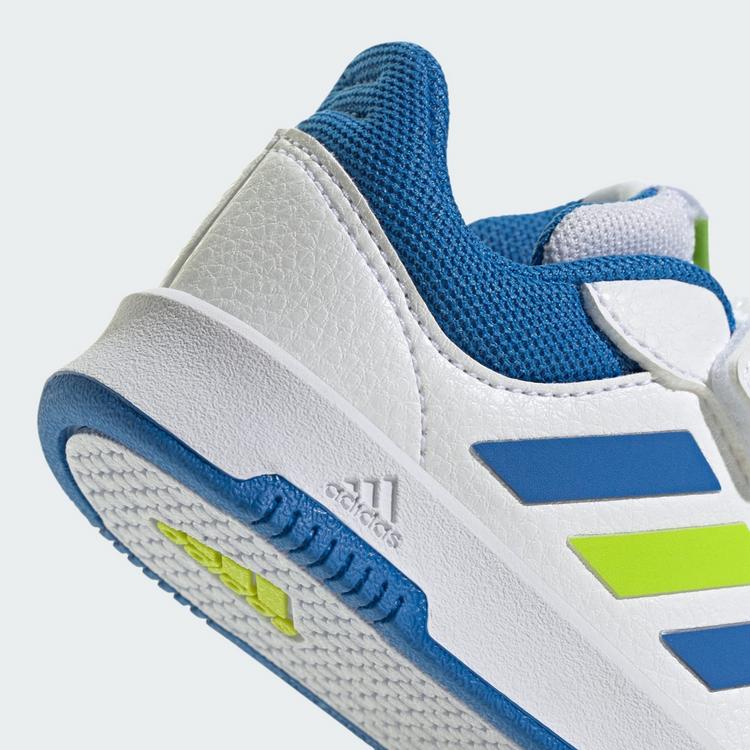 adidas adidas Tensaur Hook and Loop Schuh Sneaker Kinder - Cloud White / Bright Royal / Solar Slime - 7 | SportScheck