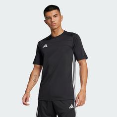 Rückansicht von adidas Tiro 25 Essentials Trikot T-Shirt Herren Black / White