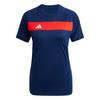adidas Tiro 25 Essentials Trikot Trikot Damen - Team Navy / Red