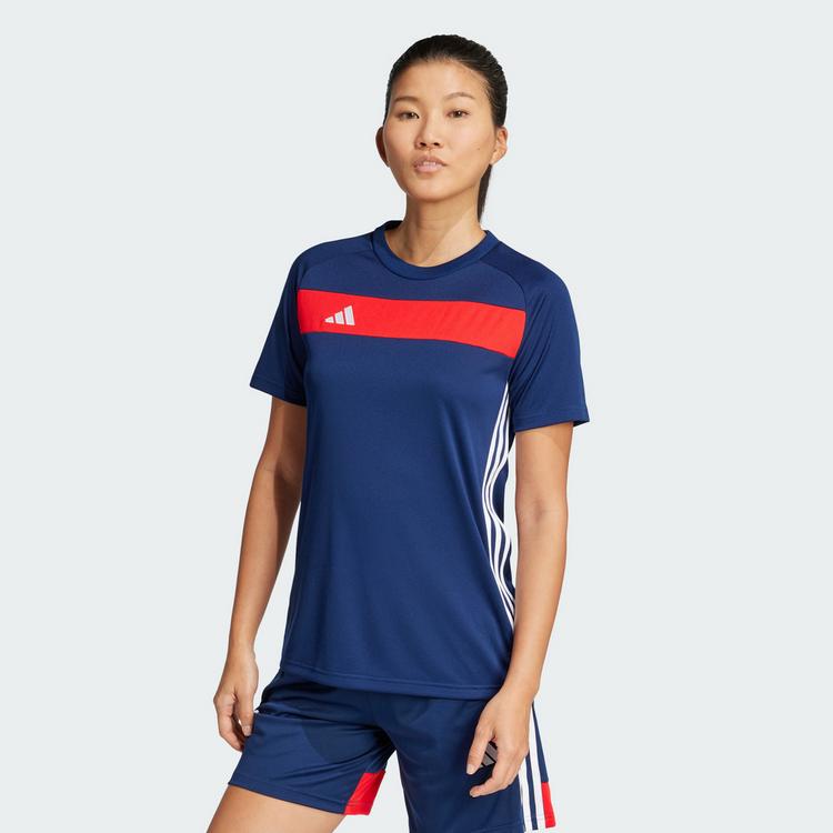 adidas adidas Tiro 25 Essentials Trikot Trikot Damen - Team Navy / Red - 0 | SportScheck