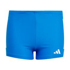 adidas 3-Streifen Kids Boxer-Badehose Badeshorts Kinder Bright Royal / White