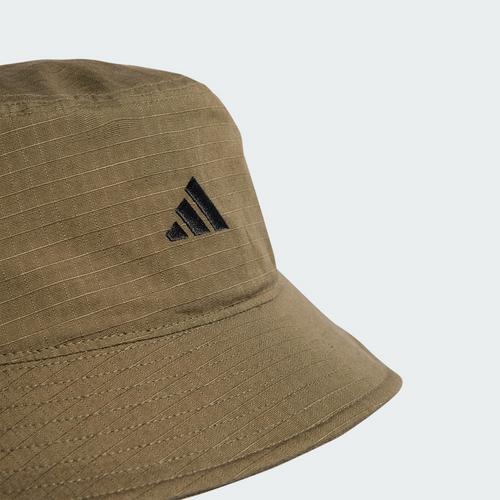 Rückansicht von adidas Sportswear Classic Stoffhut Hut Olive Strata / Black