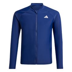 adidas Kids Long Sleeve Rashguard UV-Shirt Kinder Dark Blue / Semi Lucid Blue