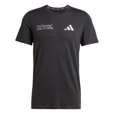 adidas Ultimate Metallic Graphic T-Shirt T-Shirt Herren Black