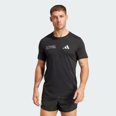 Rückansicht von adidas Ultimate Metallic Graphic T-Shirt T-Shirt Herren Black