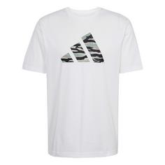 adidas Codes Camo Graphic T-Shirt T-Shirt Herren White