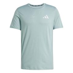 adidas Ultimate Metallic Graphic T-Shirt T-Shirt Herren Silver Green