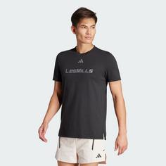 Rückansicht von adidas Les Mills Graphic T-Shirt T-Shirt Herren Black