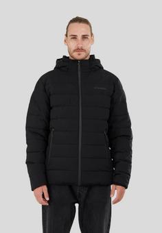 Rückansicht von FUNDANGO Hubble Padded Steppjacke Herren schwarz