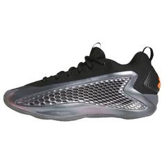 adidas Anthony Edwards 1 Low Basketballschuh Basketballschuhe Iron Metallic / Core Black / Solar Orange