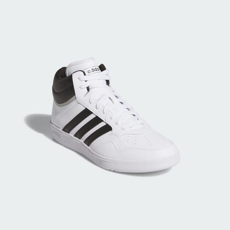adidas adidas Hoops 4.0 Mid Schuh Sneaker - Cloud White / Core Black / Grey Two - 3 | SportScheck