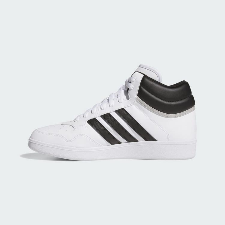 adidas adidas Hoops 4.0 Mid Schuh Sneaker - Cloud White / Core Black / Grey Two - 5 | SportScheck