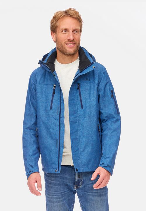 Rückansicht von Jeff Green Harstad Funktionsjacke Herren Denim Look