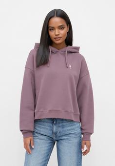 Rückansicht von NIKIN TreeHoodie Oversized Women Hoodie Damen Astrodust