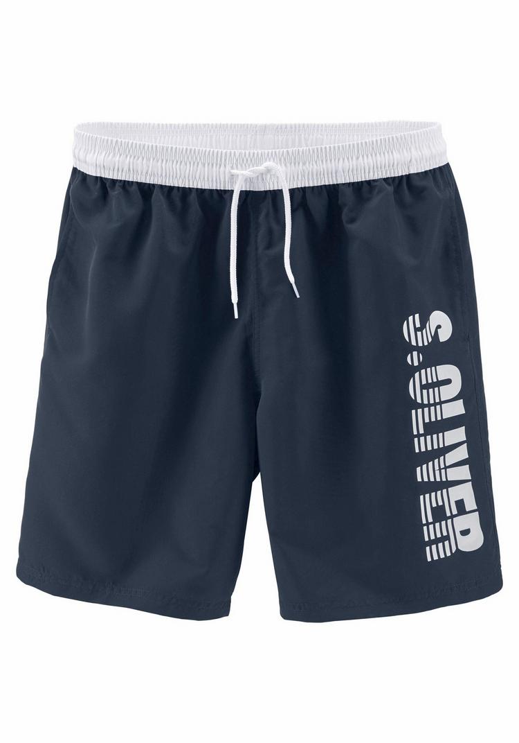 S.OLIVER S.OLIVER Badeshorts Badehose Herren - marine (Langgr&ouml;&szlig;e) - 0 | SportScheck