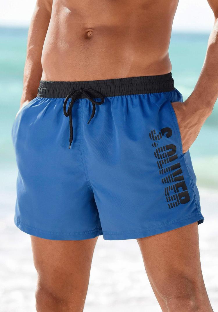 S.OLIVER S.OLIVER Badeshorts Badehose Herren - blau - 1 | SportScheck