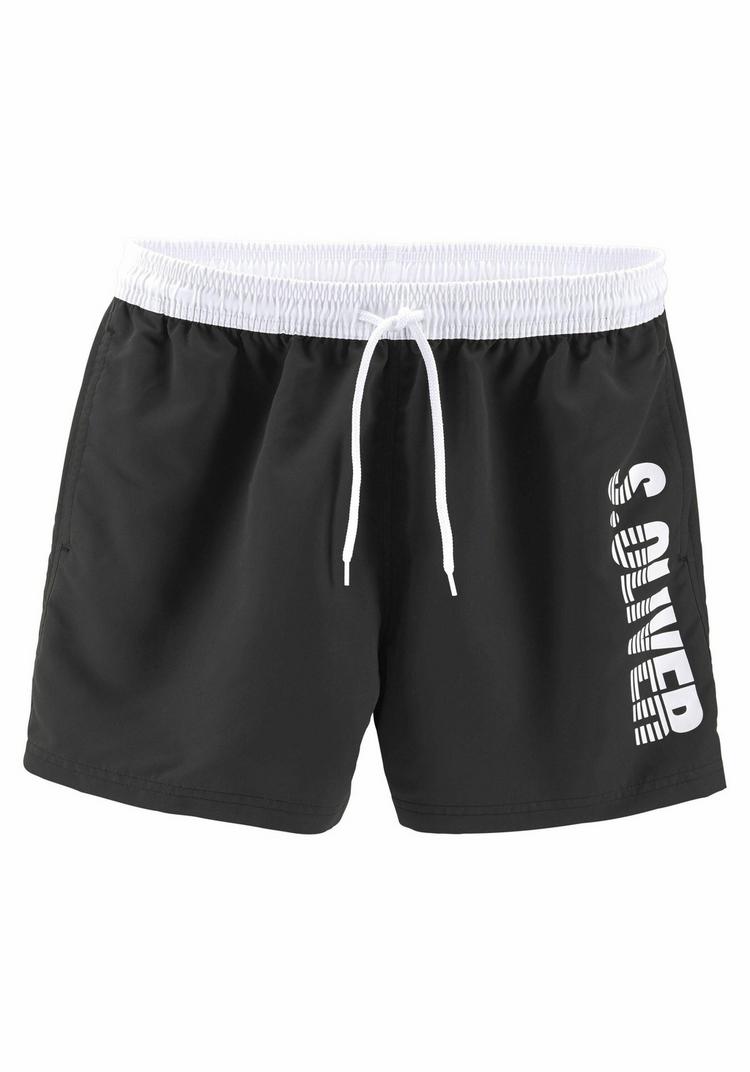 S.OLIVER S.OLIVER Badeshorts Badehose Herren - schwarz (Kurzgr&ouml;&szlig;e) - 0 | SportScheck
