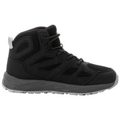 Rückansicht von Jack Wolfskin WOODLAND 2 TEXAPORE MID K Wanderschuhe Kinder phantom