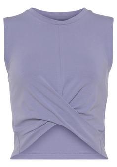 LASCANA Active Rundhalsshirt T-Shirt Damen blau