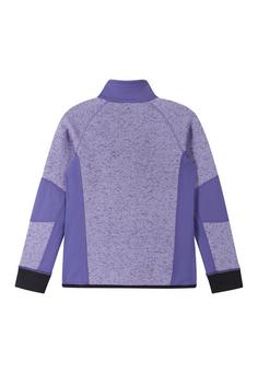 Rückansicht von reima Laskien Fleecejacke Kinder Blooming Lilac