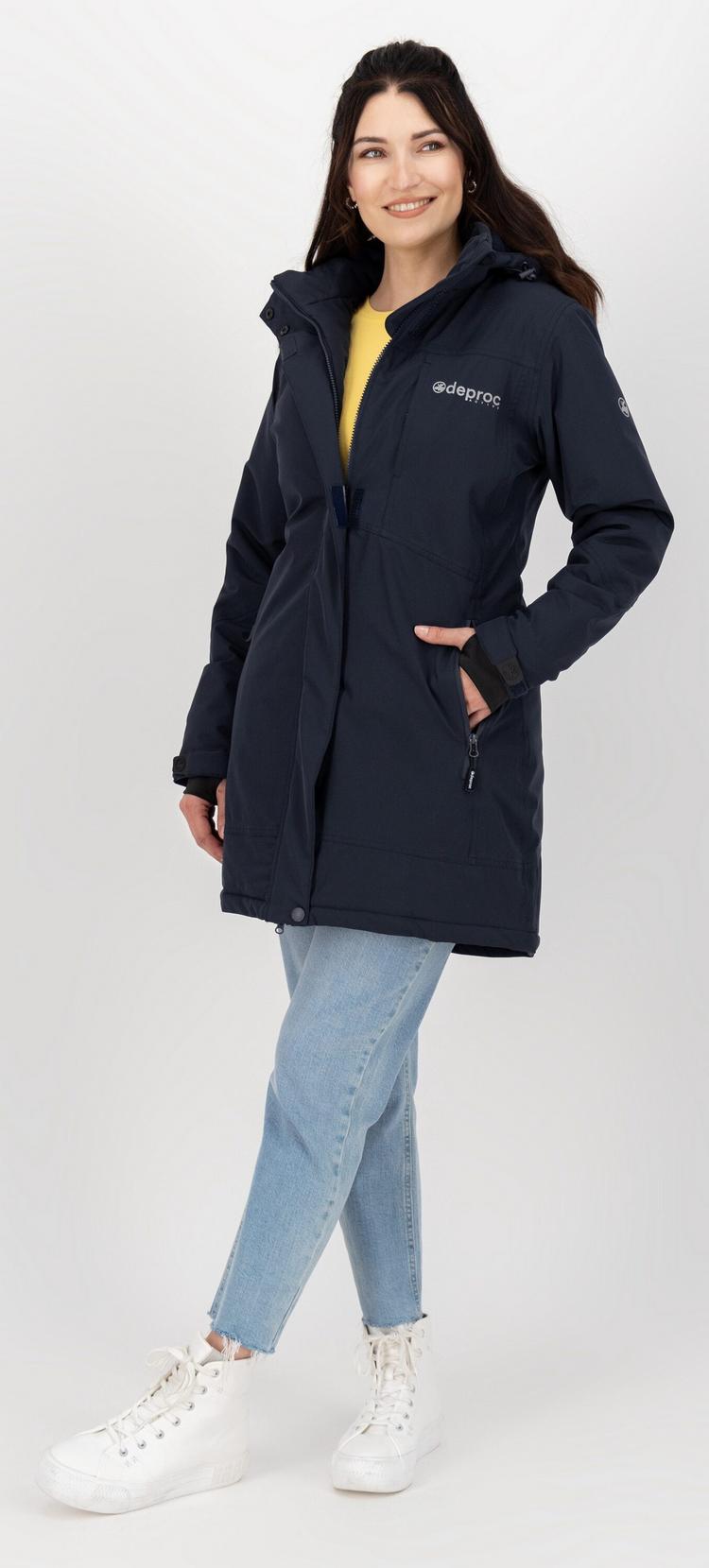 DEPROC active DEPROC active MONTREAL LONG WMN Winterjacke Damen - navy - 1 | SportScheck