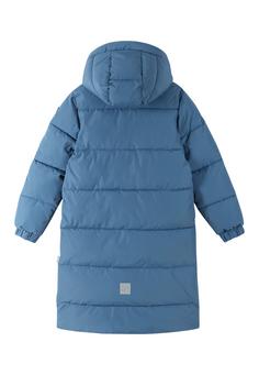 Rückansicht von reima Kumpula Winterjacke Kinder Blue Ocean