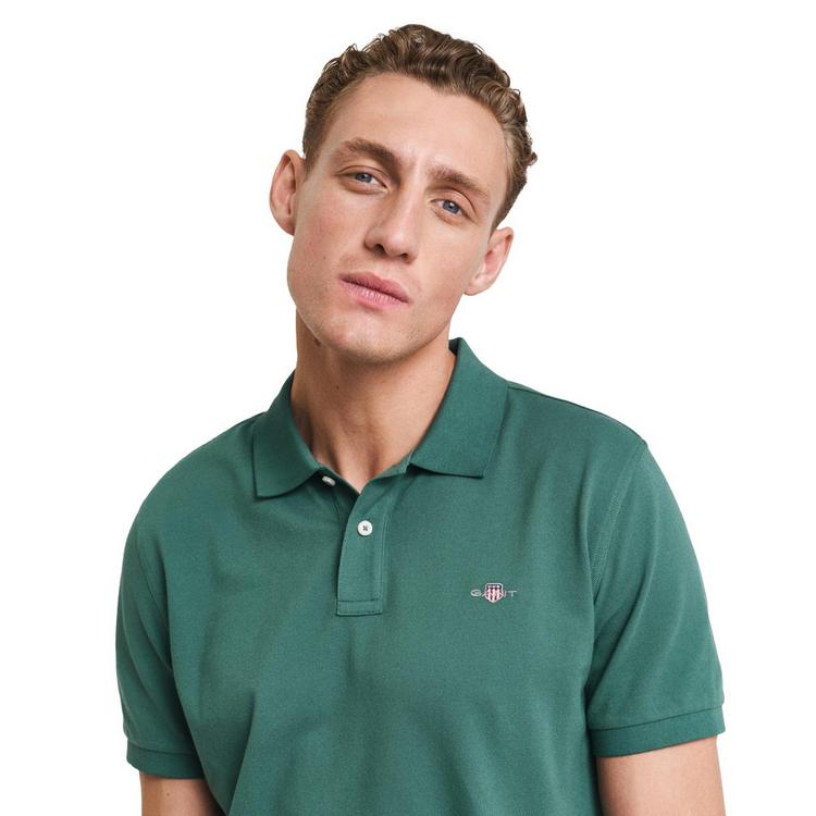 GANT GANT Poloshirt Poloshirt Herren - Gr&uuml;n (Woody) - 3 | SportScheck