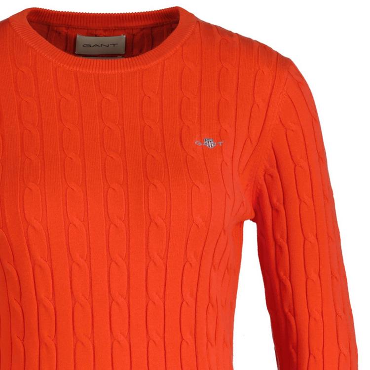 GANT GANT Strickpullover Strickpullover Damen - Orangerot - 0 | SportScheck