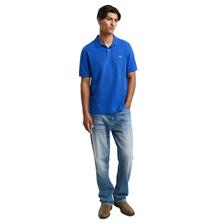 GANT GANT Poloshirt Poloshirt Herren - Blau (Lapis) - 4 | SportScheck